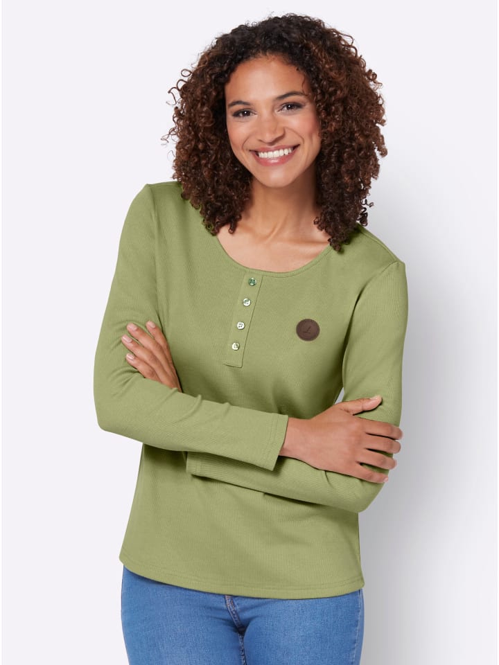 Рубашка с длинными рукавами цвета лайма WITT WEIDEN
Рубашка с длинными рукавами цвета лайма WITT WEIDEN