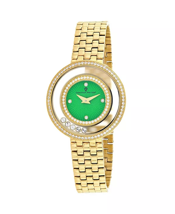 Женские часы Gracieuse с зеленым циферблатом - cv4834 Christian Van Sant, green
Женские часы Gracieuse с зеленым циферблатом - cv4834 Christian Van Sant, green