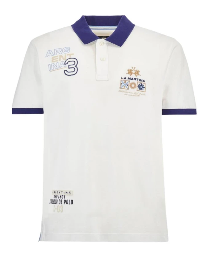 Белая рубашка поло map611pk La Martina, белый
Белая рубашка поло map611pk La Martina, белый