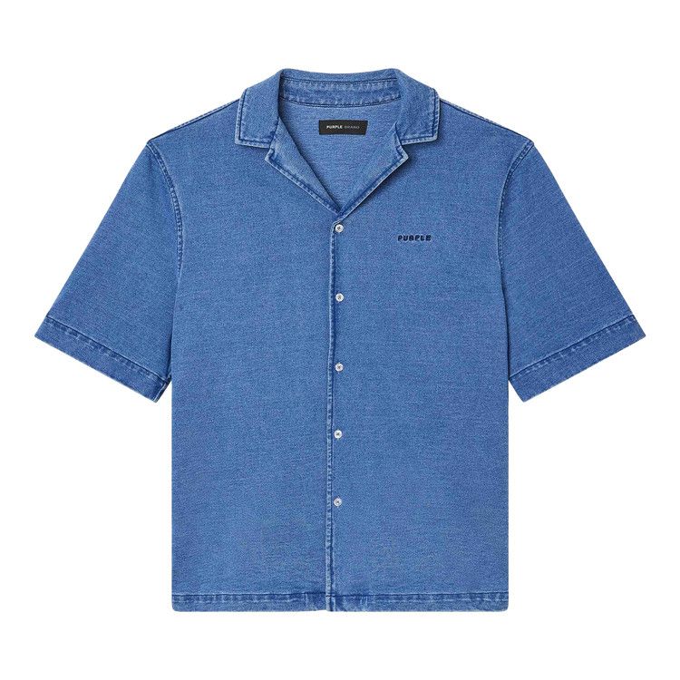 Рубашка PURPLE BRAND Knit Camp Shirt, Blue
Рубашка PURPLE BRAND Knit Camp Shirt, Blue