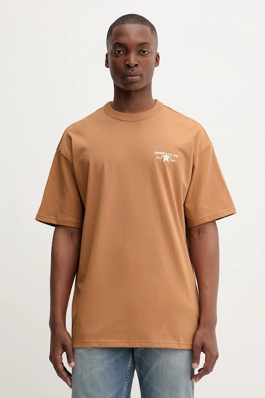 Хлопковая футболка Converse, оранжевый
Хлопковая футболка Converse, оранжевый