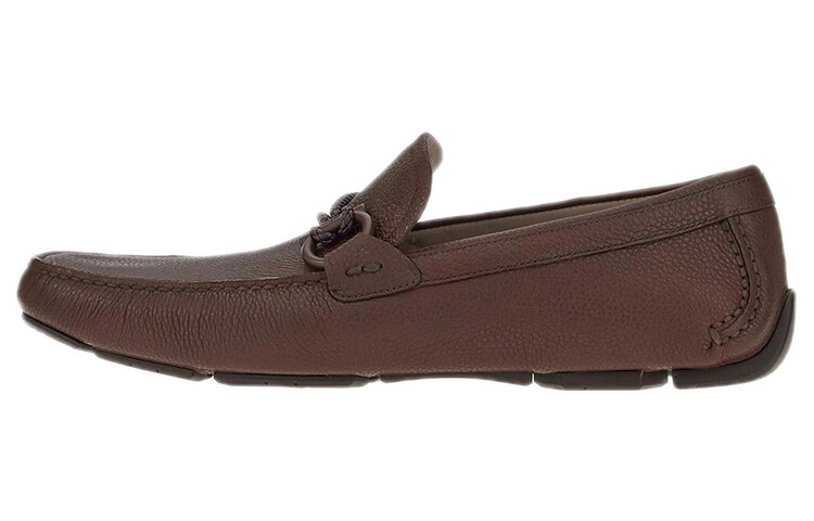 Лоферы с орнаментом Ferragamo, коричневый
Лоферы с орнаментом Ferragamo, коричневый