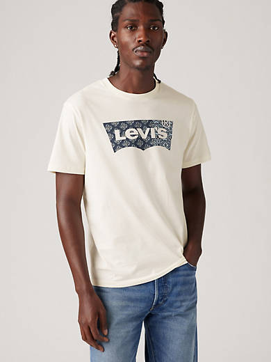 Классическая графическая футболка Levi's, цвет Batwing Bandana Fill Three Egret - Tan
Классическая графическая футболка Levi's, цвет Batwing Bandana Fill Three Egret - Tan