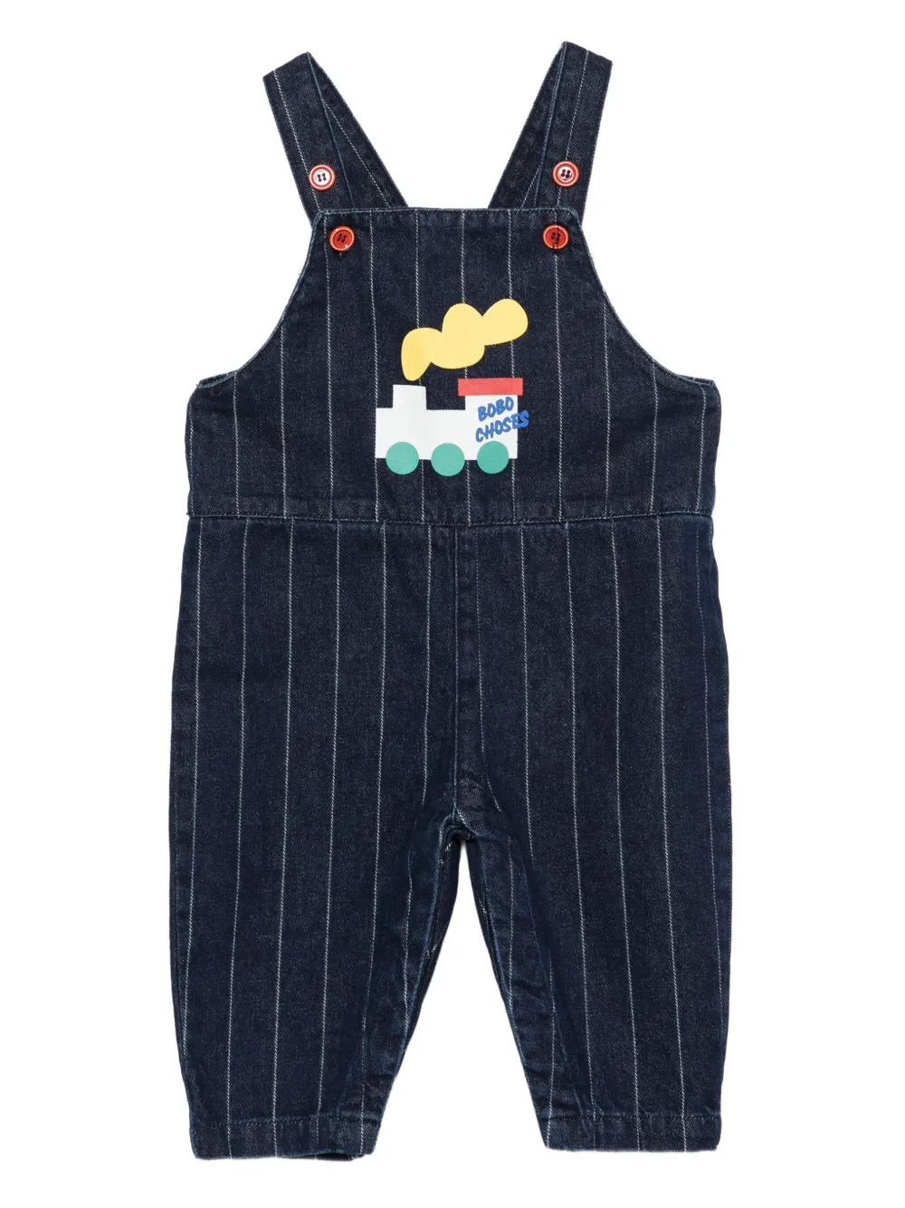 Комбинезон Choo Choo в тонкую полоску BOBO CHOSES, синий
Комбинезон Choo Choo в тонкую полоску BOBO CHOSES, синий