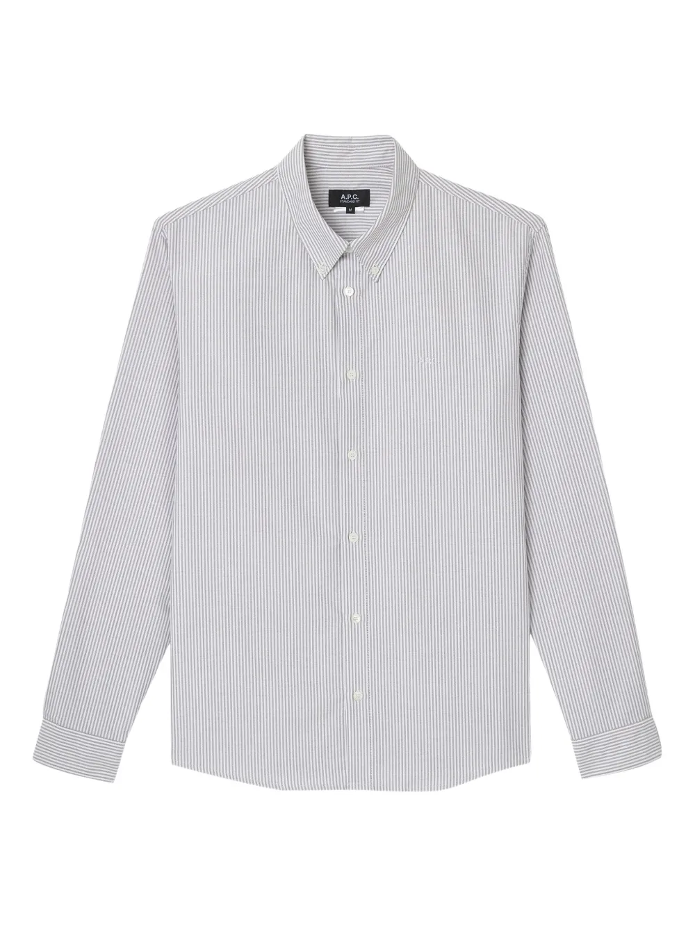 Полосатая рубашка с длинными рукавами A.P.C., зеленый
Полосатая рубашка с длинными рукавами A.P.C., зеленый
