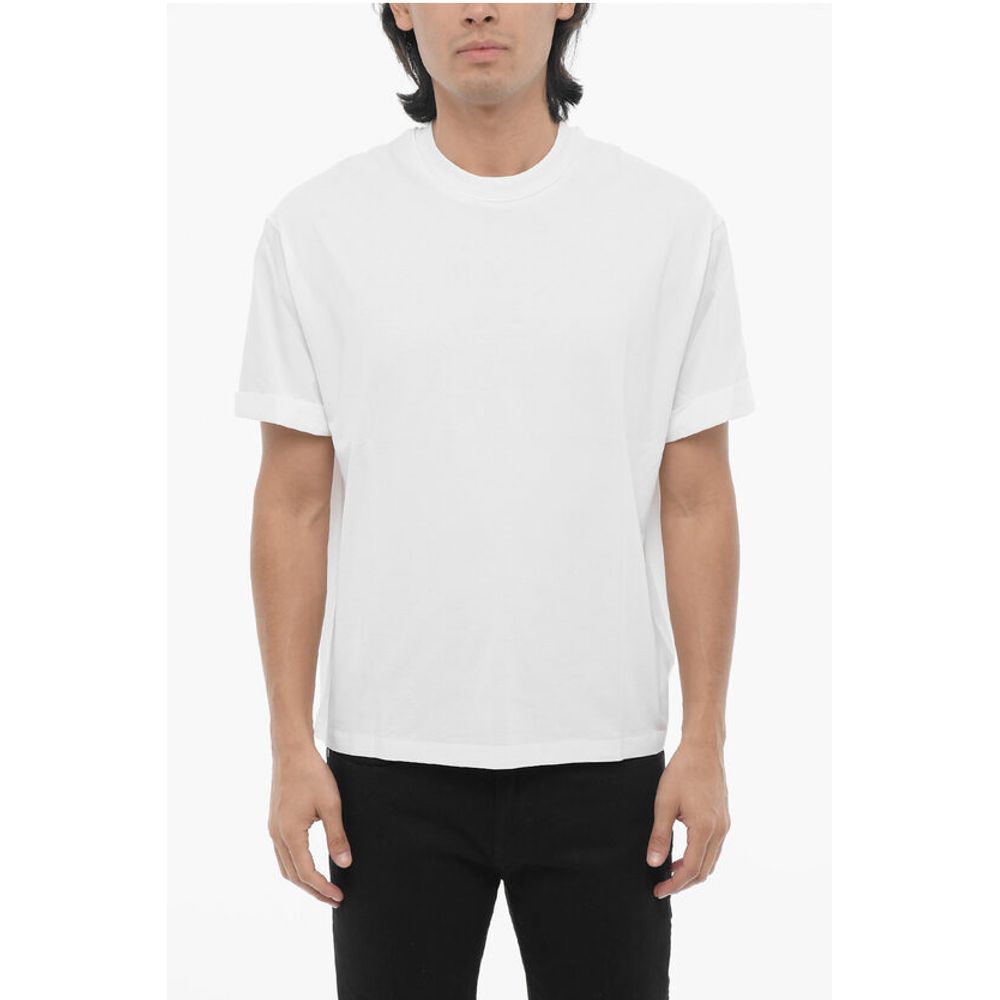 Однотонная футболка с круглым вырезом, удобная посадка Neil Barrett, White
Однотонная футболка с круглым вырезом, удобная посадка Neil Barrett, White