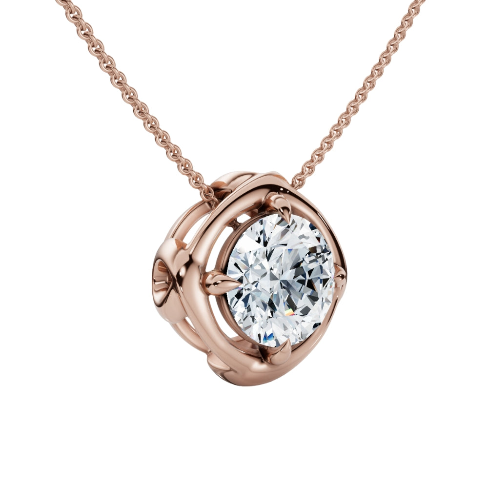 Женское ожерелье-солитер с подвеской Unspoken из 14-каратного золота с натуральным бриллиантом 3/4 карата, 18 дюймов Pompeii2, розовый
Женское ожерелье-солитер с подвеской Unspoken из 14-каратного золота с натуральным бриллиантом 3/4 карата, 18 дюймов Pompeii2, розовый