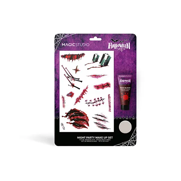 Набор макияжа на Хэллоуин Halloween Party Makeup Set Magic Studio, 1 UD
Набор макияжа на Хэллоуин Halloween Party Makeup Set Magic Studio, 1 UD