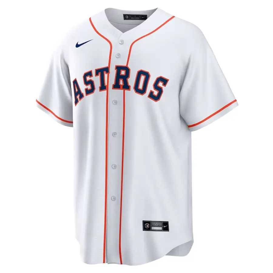 Мужская реплика джерси Houston Astros MLB Nike, белый
Мужская реплика джерси Houston Astros MLB Nike, белый