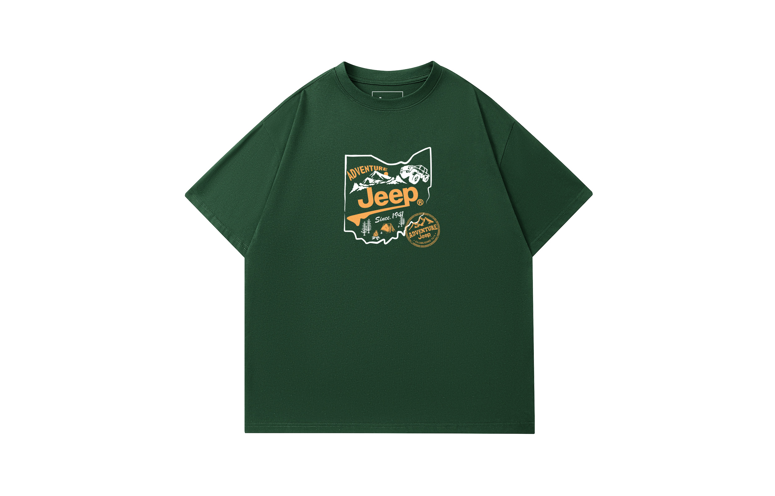 Футболка Wrangler Leisure Series унисекс Jeep, jasper
Футболка Wrangler Leisure Series унисекс Jeep, jasper