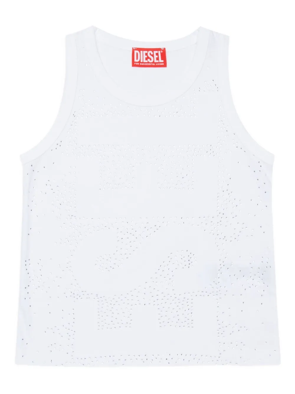 Топ Tstuds без рукавов Diesel Kids, белый
Топ Tstuds без рукавов Diesel Kids, белый