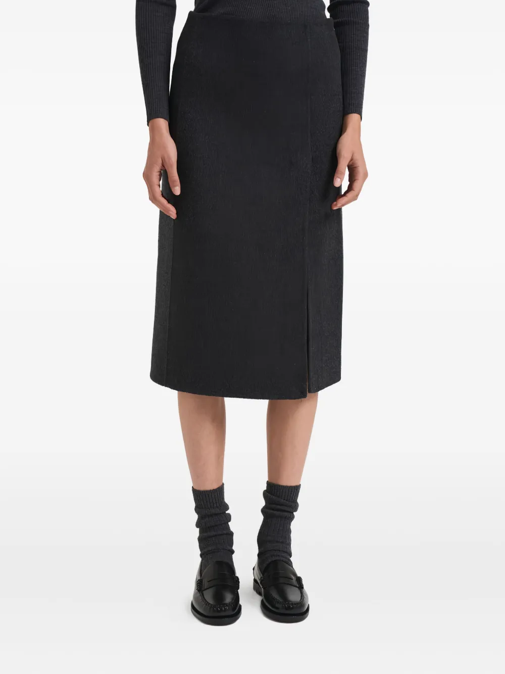 Миди-юбка с разрезом спереди P.A.R.O.S.H., серый
Миди-юбка с разрезом спереди P.A.R.O.S.H., серый