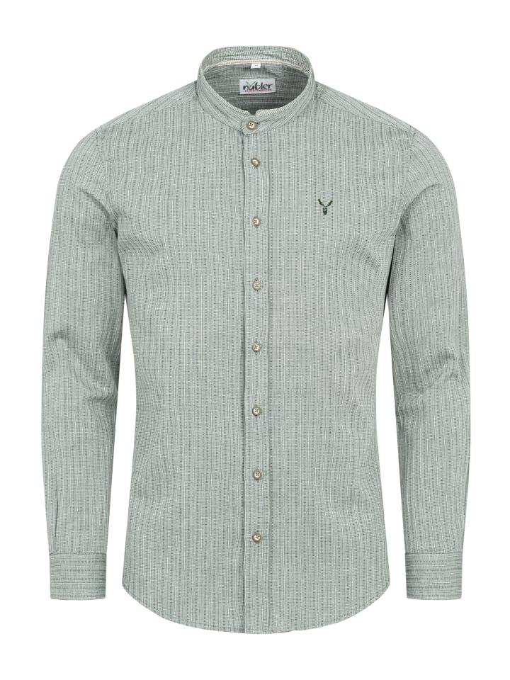 Традиционная рубашка Патрика зеленого цвета Nübler
Традиционная рубашка Патрика зеленого цвета Nübler