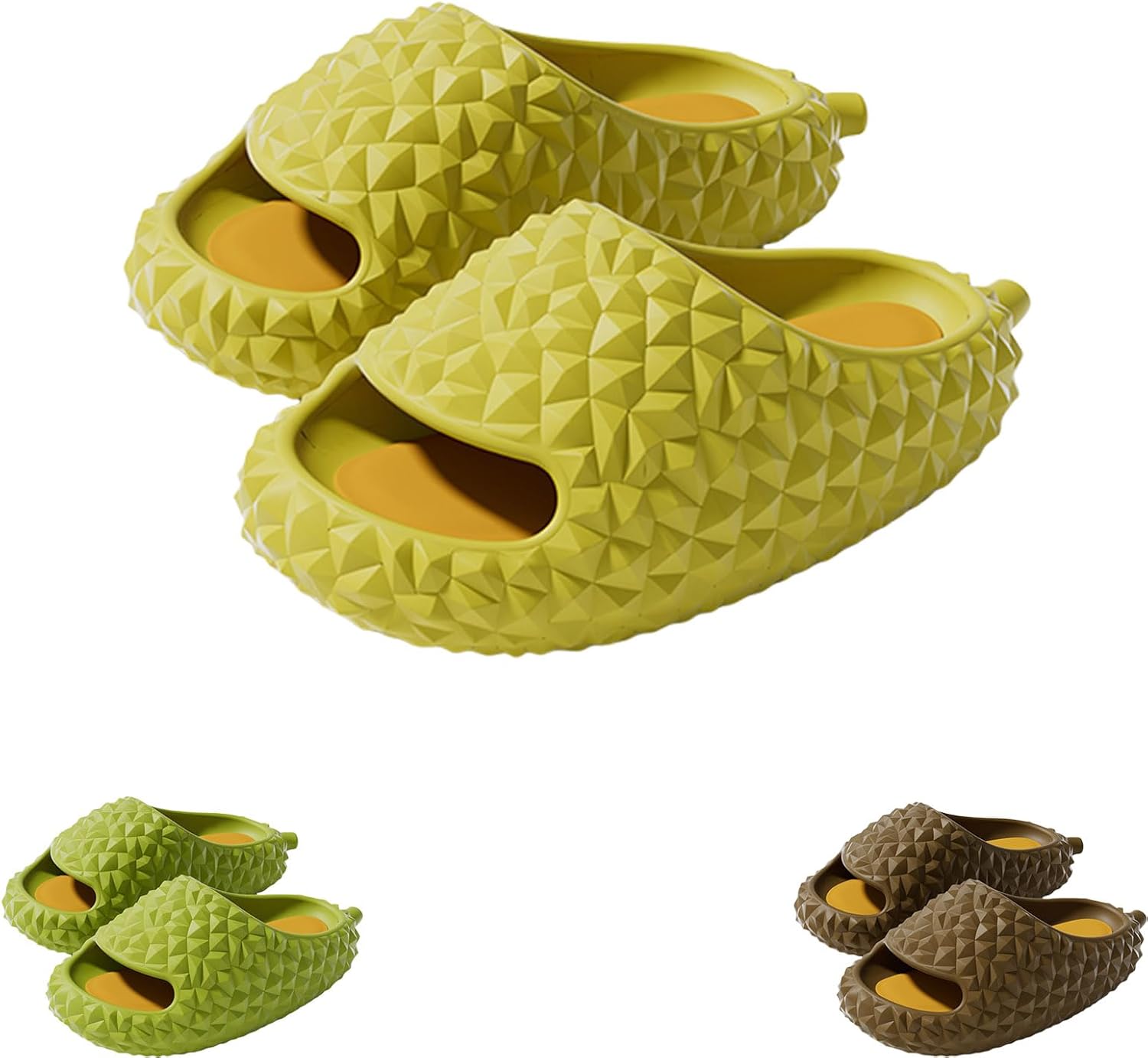 Мужские и женские шлепанцы с дурианом, из ЭВА Chenyizdq, желтый/золотой
Мужские и женские шлепанцы с дурианом, из ЭВА Chenyizdq, желтый/золотой