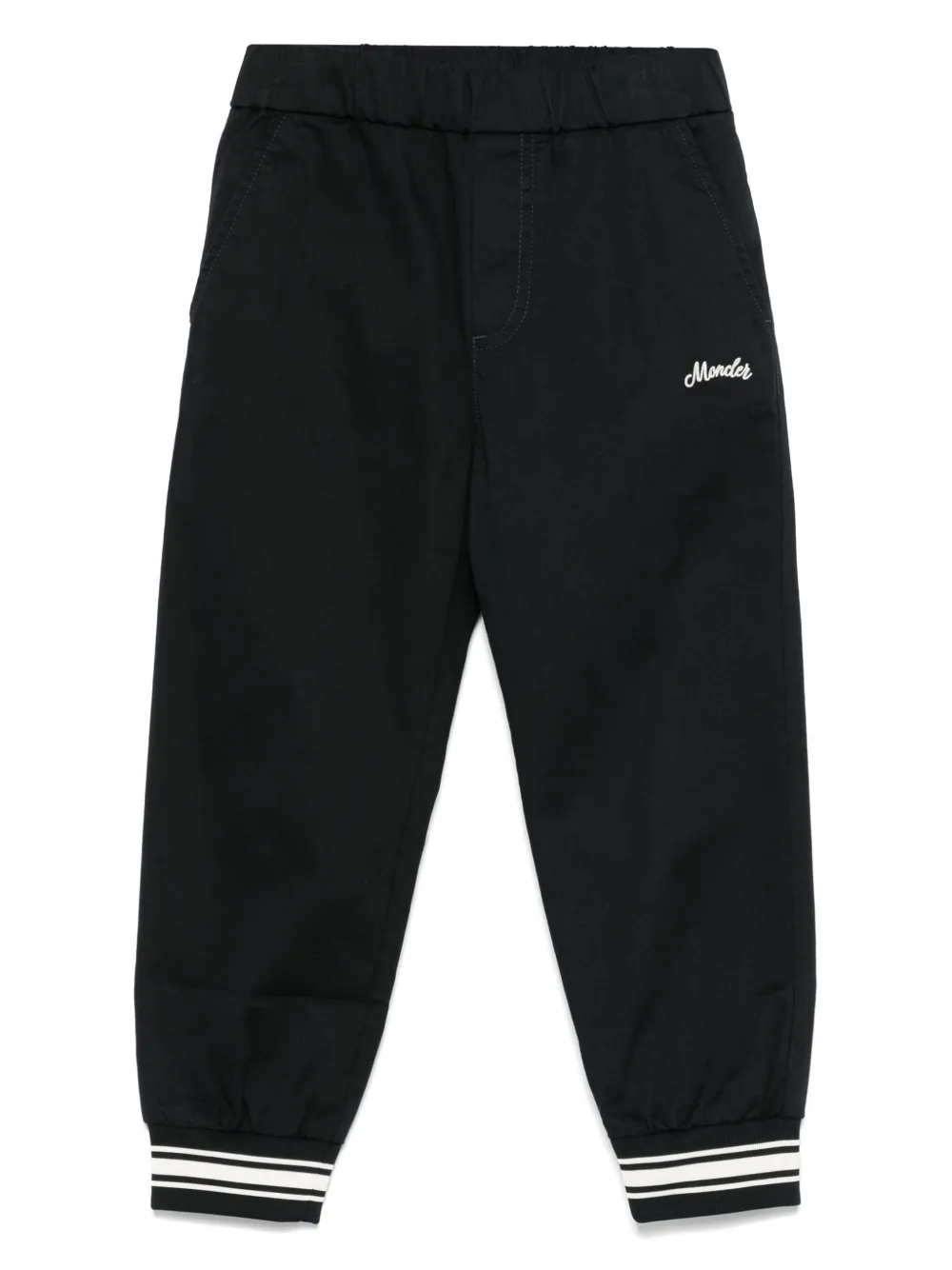 Брюки с вышитым логотипом Moncler Enfant, черный
Брюки с вышитым логотипом Moncler Enfant, черный
