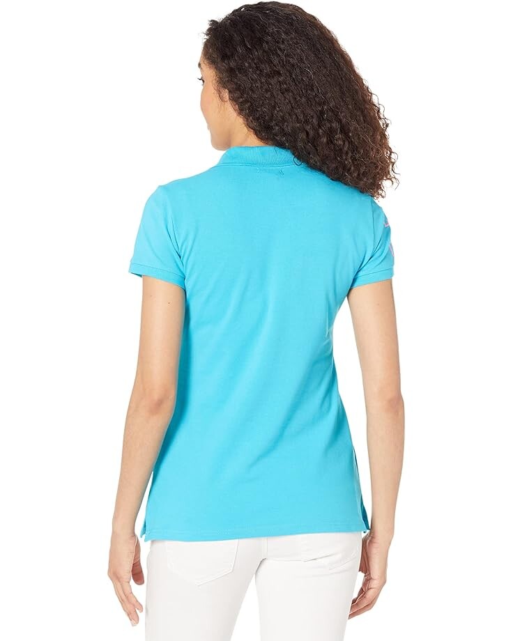 Поло U.S. POLO ASSN. Neon Logos Short Sleeve Polo Shirt, цвет Scuba Blue
Поло U.S. POLO ASSN. Neon Logos Short Sleeve Polo Shirt, цвет Scuba Blue