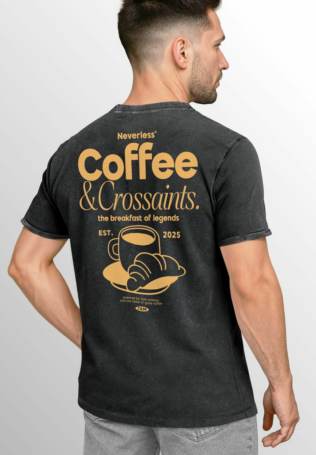 Футболка с принтом VINTAGE Neverless, антрацит
Футболка с принтом VINTAGE Neverless, антрацит