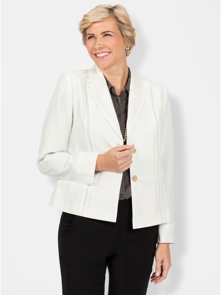 WITT WEIDEN Короткий блейзер цвета экрю
WITT WEIDEN Короткий блейзер цвета экрю