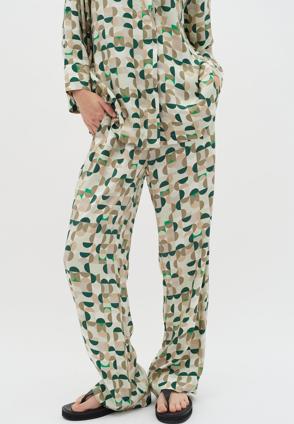 Брюки Beril InWear, зеленый 
Брюки Beril InWear, зеленый