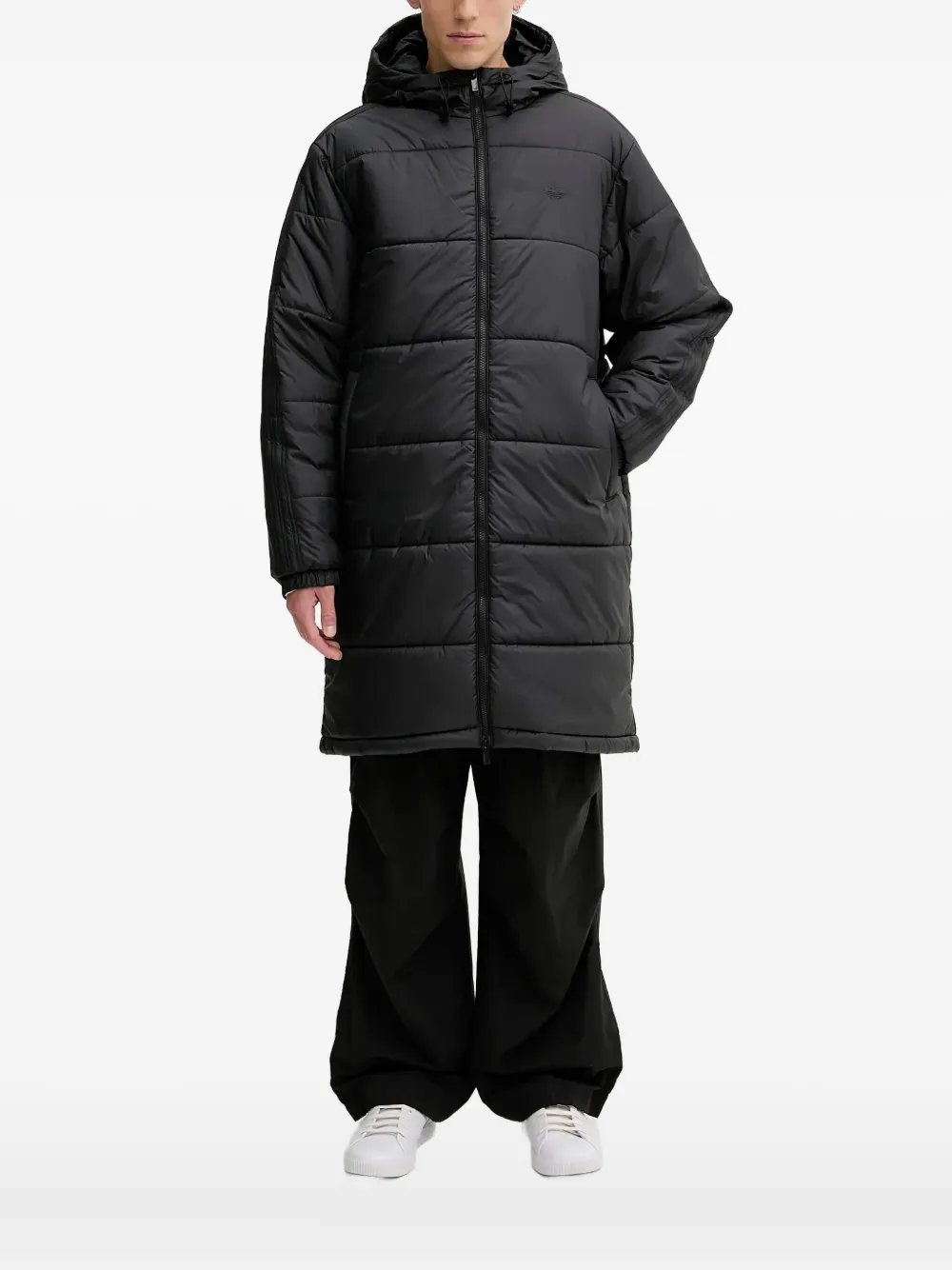 Куртка на молнии с капюшоном Adidas, черный
Куртка на молнии с капюшоном Adidas, черный