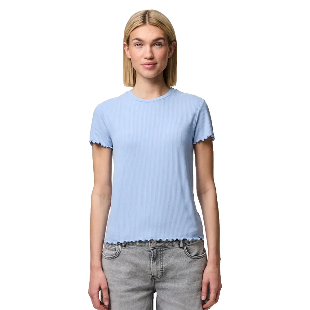 Футболка с коротким рукавом Pieces Nicca, синий 
Футболка с коротким рукавом Pieces Nicca, синий