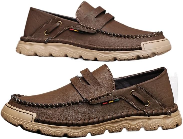 Мужские слипоны без шнурков, прогулочные туфли, повседневная и вечерняя обувь для мужчин, удобные, дышащие, ручной работы, всепогодные ботинки Soft Time Toy, коричневый
Мужские слипоны без шнурков, прогулочные туфли, повседневная и вечерняя обувь для мужчин, удобные, дышащие, ручной работы, всепогодные ботинки Soft Time Toy, коричневый