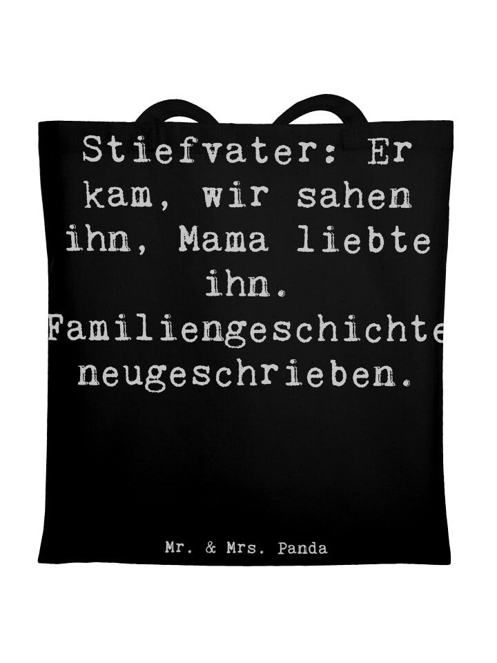 Сумка для переноски Mr & Mrs Panda Stiefvater Liebe, черный 
Сумка для переноски Mr & Mrs Panda Stiefvater Liebe, черный