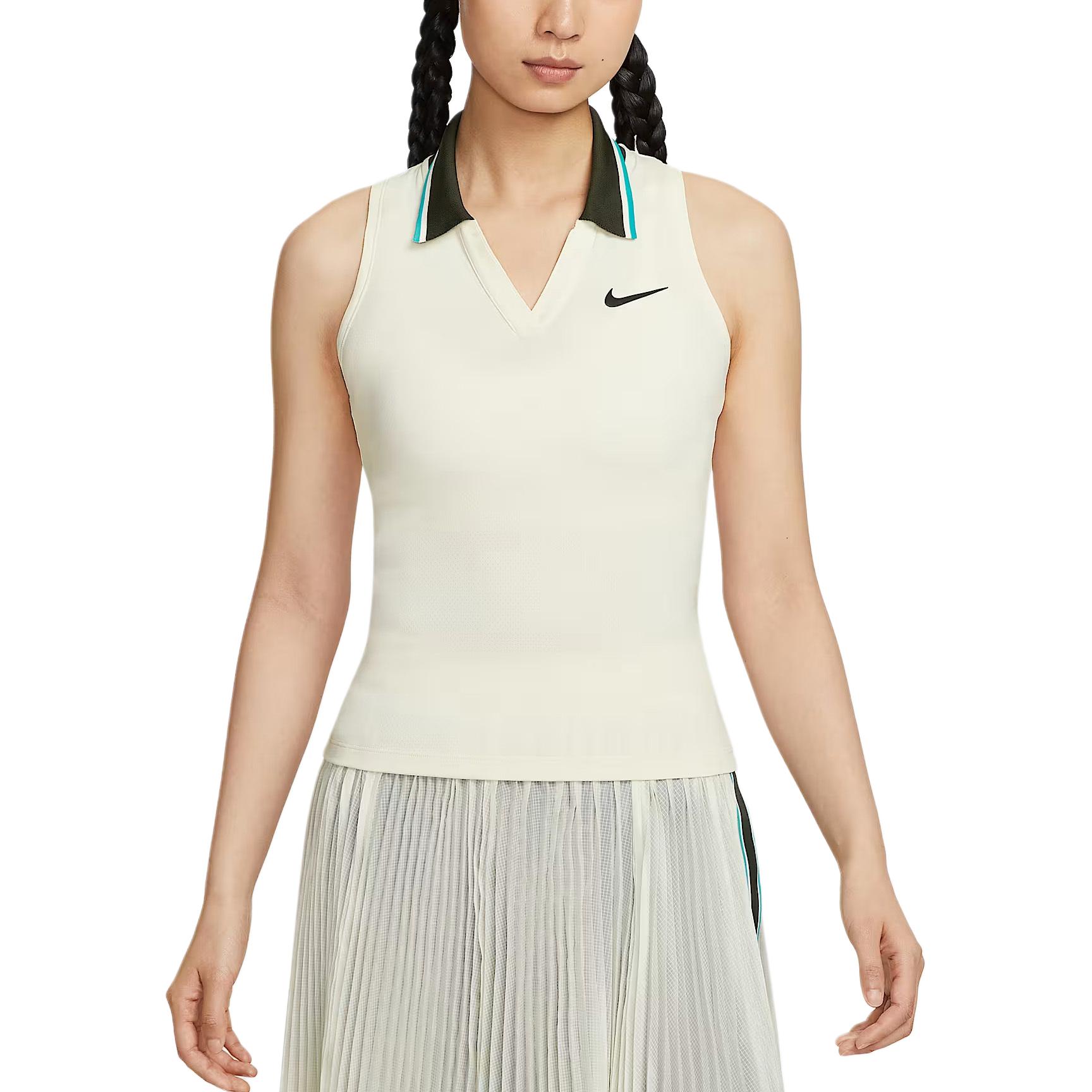 Футболка теннисная женская Dri FIT Court Slam Nike, светлая слоновая кость/зеленый/черный
Футболка теннисная женская Dri FIT Court Slam Nike, светлая слоновая кость/зеленый/черный