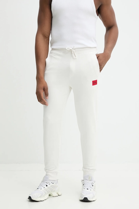 Хлопковые спортивные брюки Hugo, белый
Хлопковые спортивные брюки Hugo, белый