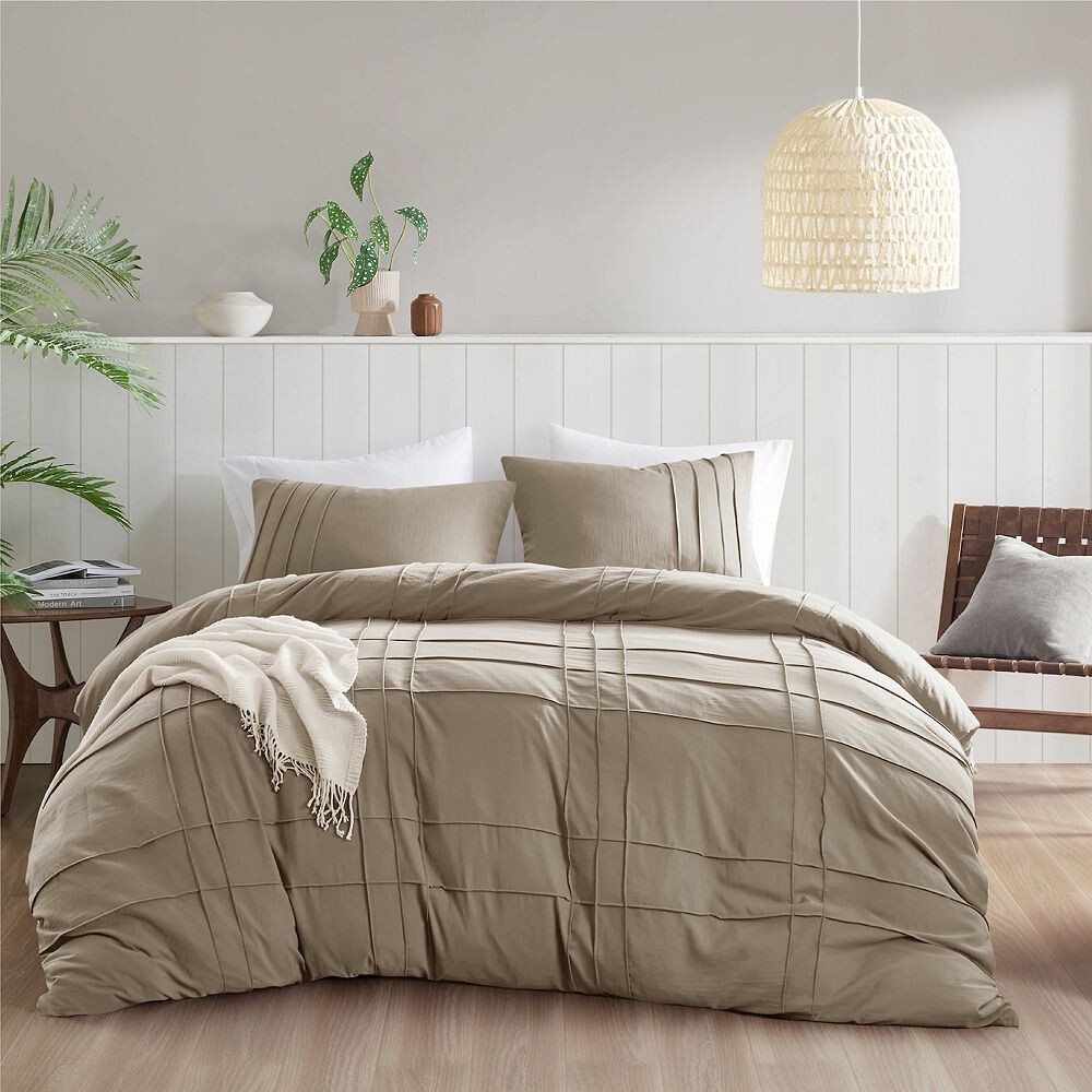 510 Design Porter Комплект мягких моющихся пододеяльников со складками, цвет Khaki
510 Design Porter Комплект мягких моющихся пододеяльников со складками, цвет Khaki
