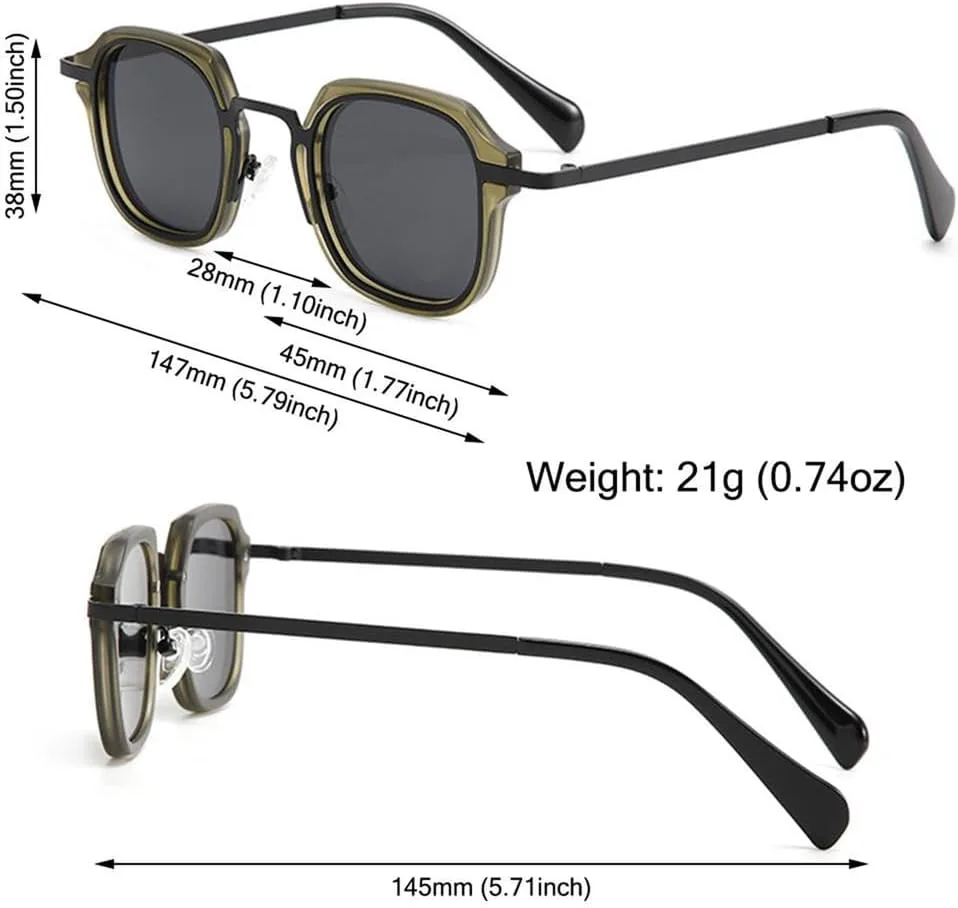 Модные хип-хоп металлические солнцезащитные очки с крутой защитой от УФ-излучения, панк-очки, уличные очки для стрельбы, для женщин и мужчин KTUCN, Blue Black
Модные хип-хоп металлические солнцезащитные очки с крутой защитой от УФ-излучения, панк-очки, уличные очки для стрельбы, для женщин и мужчин KTUCN, Blue Black