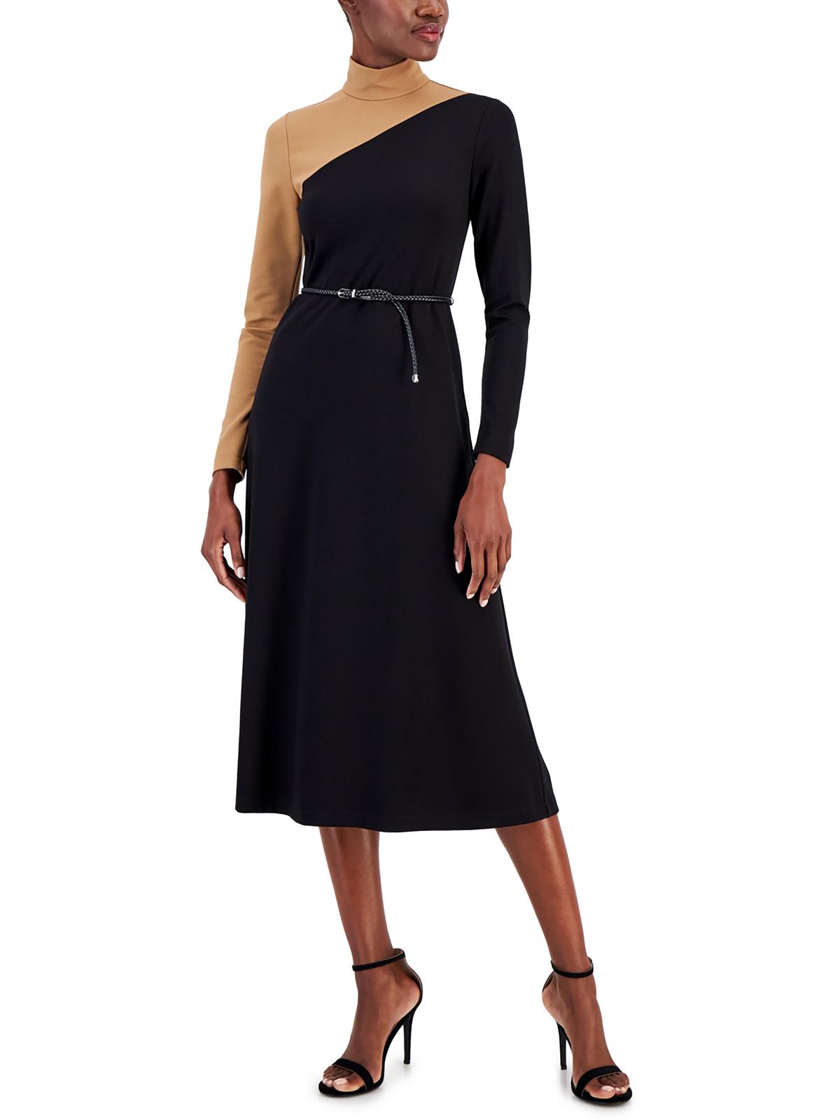 Женское повседневное платье миди в стиле колор-блок Anne Klein, цвет anne black/vicuna
Женское повседневное платье миди в стиле колор-блок Anne Klein, цвет anne black/vicuna