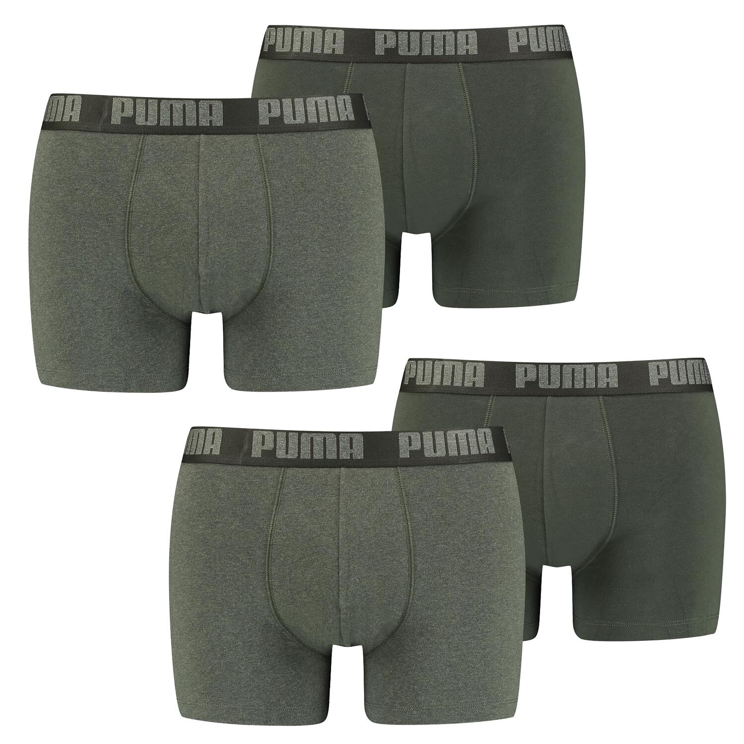 Боксеры Puma Boxershorts PUMA BASIC BOXER 4P, цвет 038 - Green Melange
Боксеры Puma Boxershorts PUMA BASIC BOXER 4P, цвет 038 - Green Melange