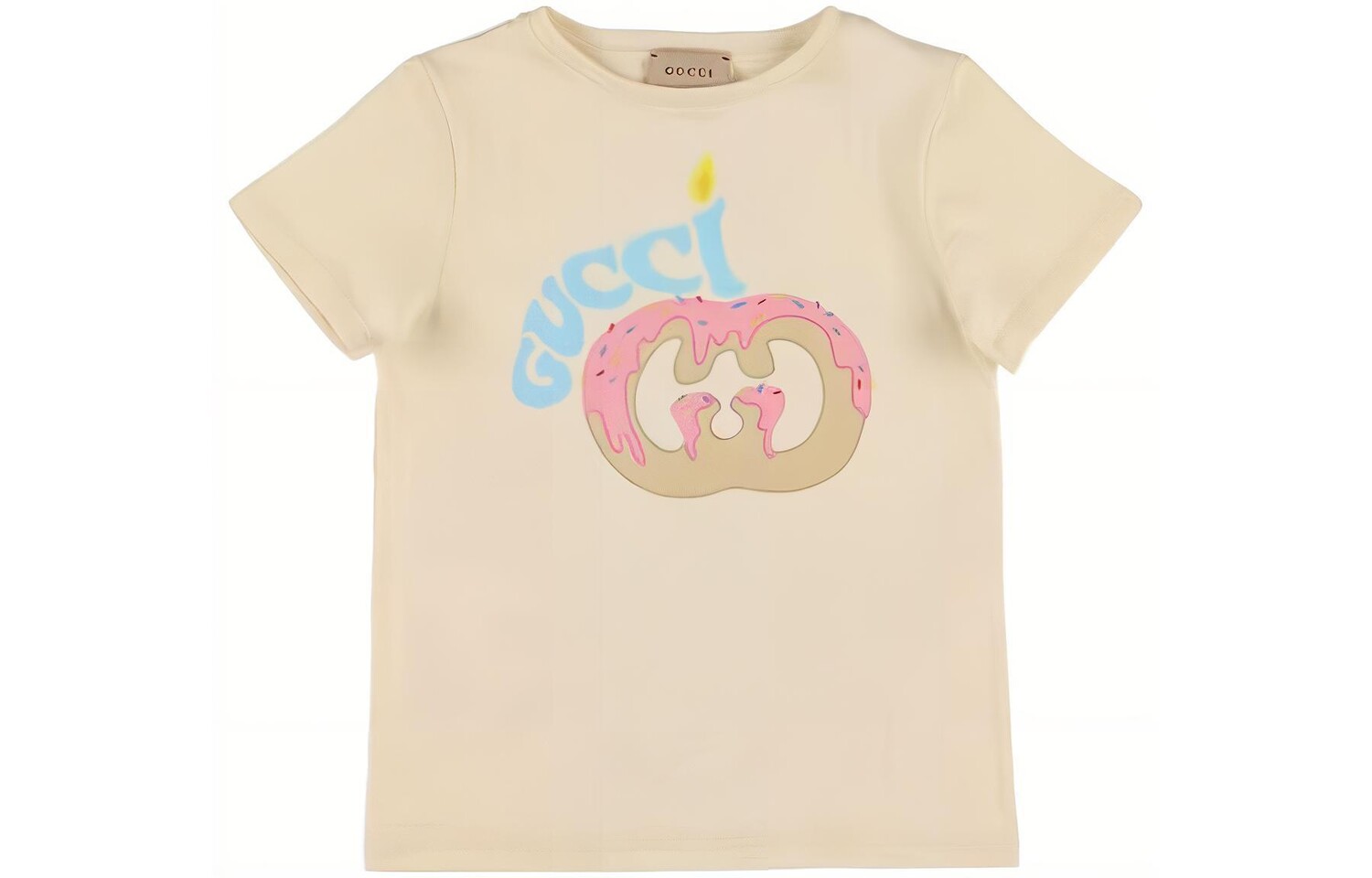 Футболка детская Gucci, кремовый / голубой
Футболка детская Gucci, кремовый / голубой