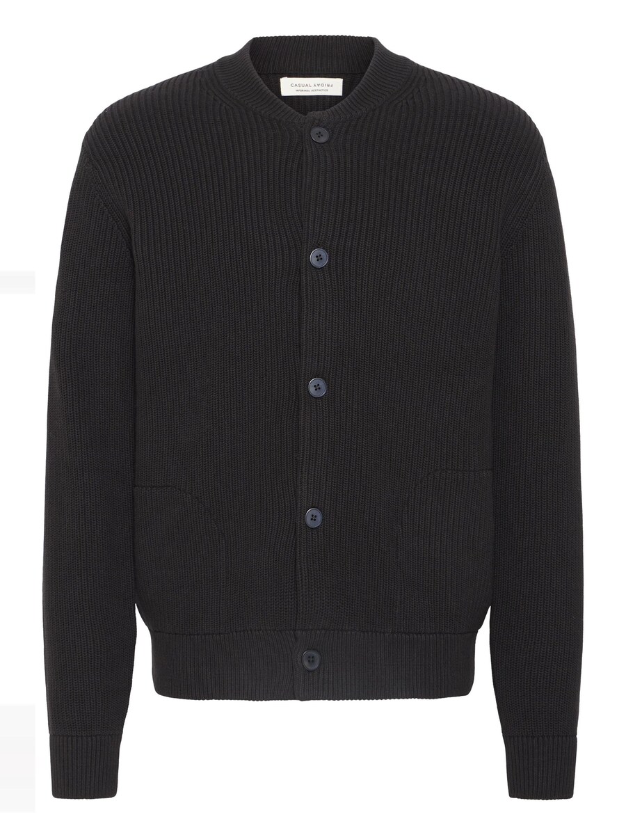 Вязаный кардиган Casual Friday CFRodhe, черный
Вязаный кардиган Casual Friday CFRodhe, черный