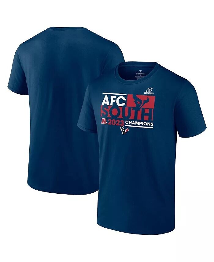 Футболка мужская Navy Houston Texans 2023 AFC South Division Champions Conquer Fanatics
Футболка мужская Navy Houston Texans 2023 AFC South Division Champions Conquer Fanatics