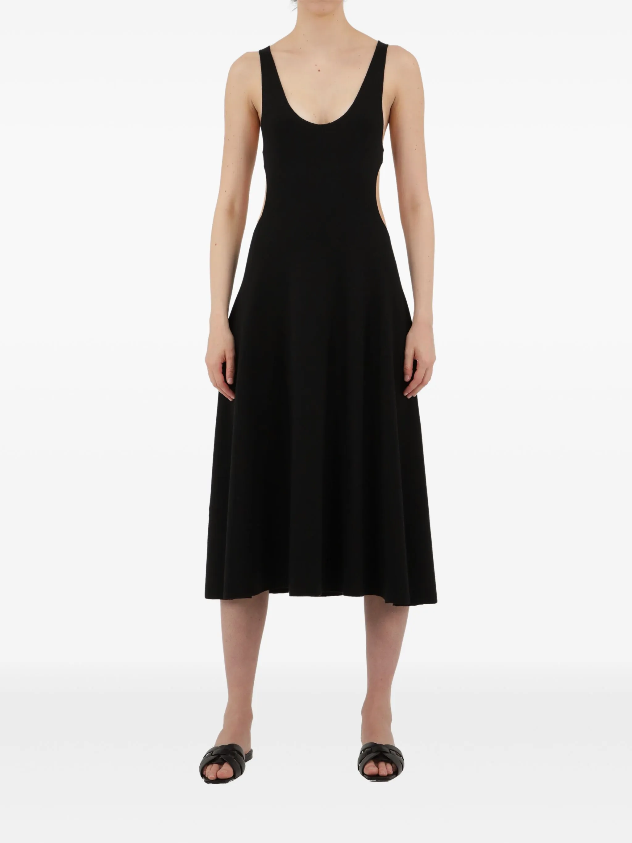 Шерстяное платье Saint Laurent, черный
Шерстяное платье Saint Laurent, черный