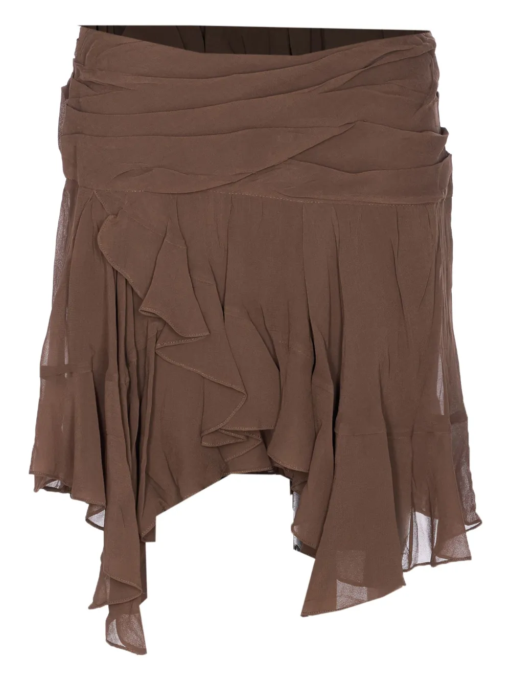 Асимметричная мини-юбка с воланами MARANT ÉTOILE, зеленый
Асимметричная мини-юбка с воланами MARANT ÉTOILE, зеленый