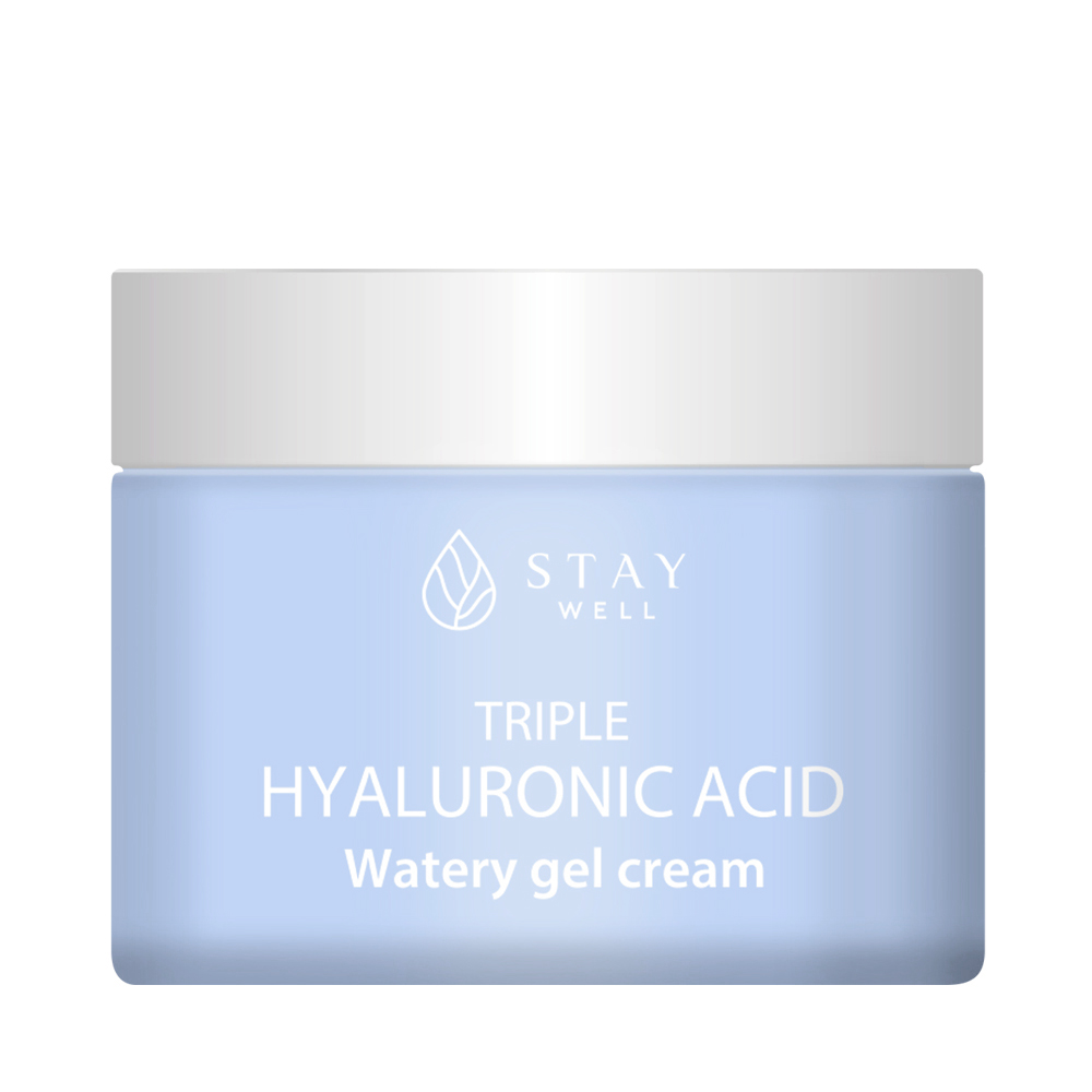 Гель-Крем для лица с гиалуроновой кислотой triple hyaluronic acid cream Stay Well, 50 мл
Гель-Крем для лица с гиалуроновой кислотой triple hyaluronic acid cream Stay Well, 50 мл