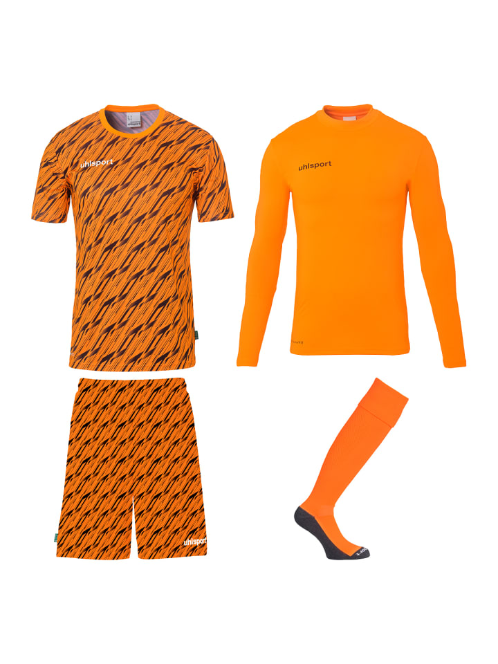 Функциональная рубашка uhlsport , цвет fluo orange/schwarz 
Функциональная рубашка uhlsport , цвет fluo orange/schwarz