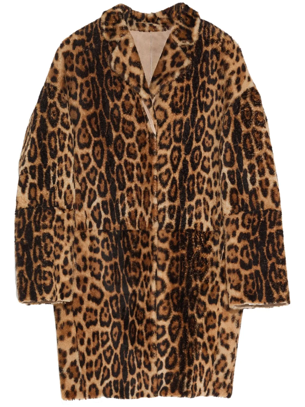 Кожаное пальто с принтом YVES SALOMON, коричневый
Кожаное пальто с принтом YVES SALOMON, коричневый