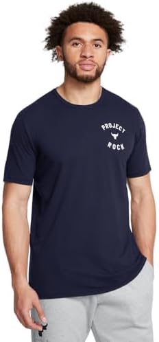 Under Armour мужская футболка Project Rock 7 с коротким рукавом, (410) Midnight Navy/White, Белый, Under Armour мужская футболка Project Rock 7 с коротким рукавом, (410) Midnight Navy/White
Under Armour мужская футболка Project Rock 7 с коротким рукавом, (410) Midnight Navy/White, Белый, Under Armour мужская футболка Project Rock 7 с коротким рукавом, (410) Midnight Navy/White