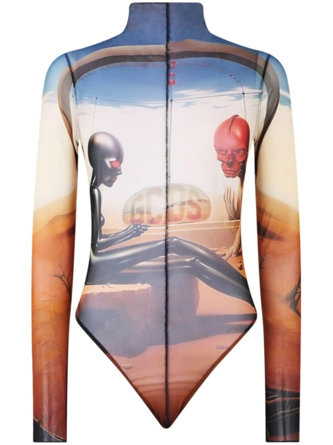 GCDS Creatures фатиновое боди, нейтральный цвет
GCDS Creatures фатиновое боди, нейтральный цвет