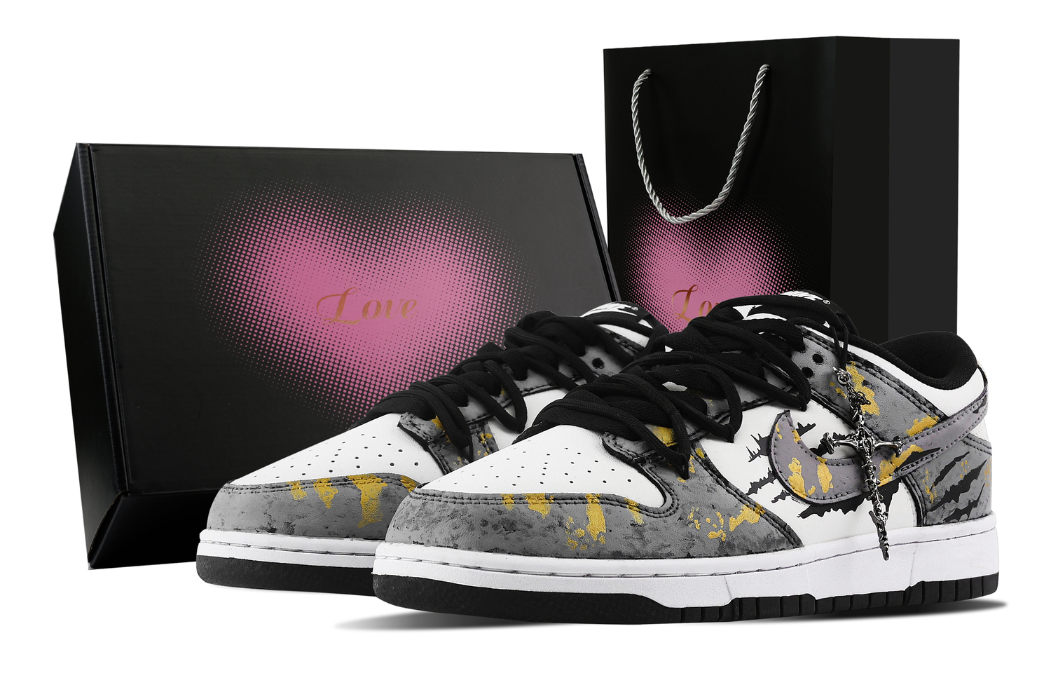 Nike Данк Ироушн Айрон Воу, Харт Бокс противоскользящие износостойкие низкие скейтборд кроссовки унисекс серые, цвет Gray
Nike Данк Ироушн Айрон Воу, Харт Бокс противоскользящие износостойкие низкие скейтборд кроссовки унисекс серые, цвет Gray