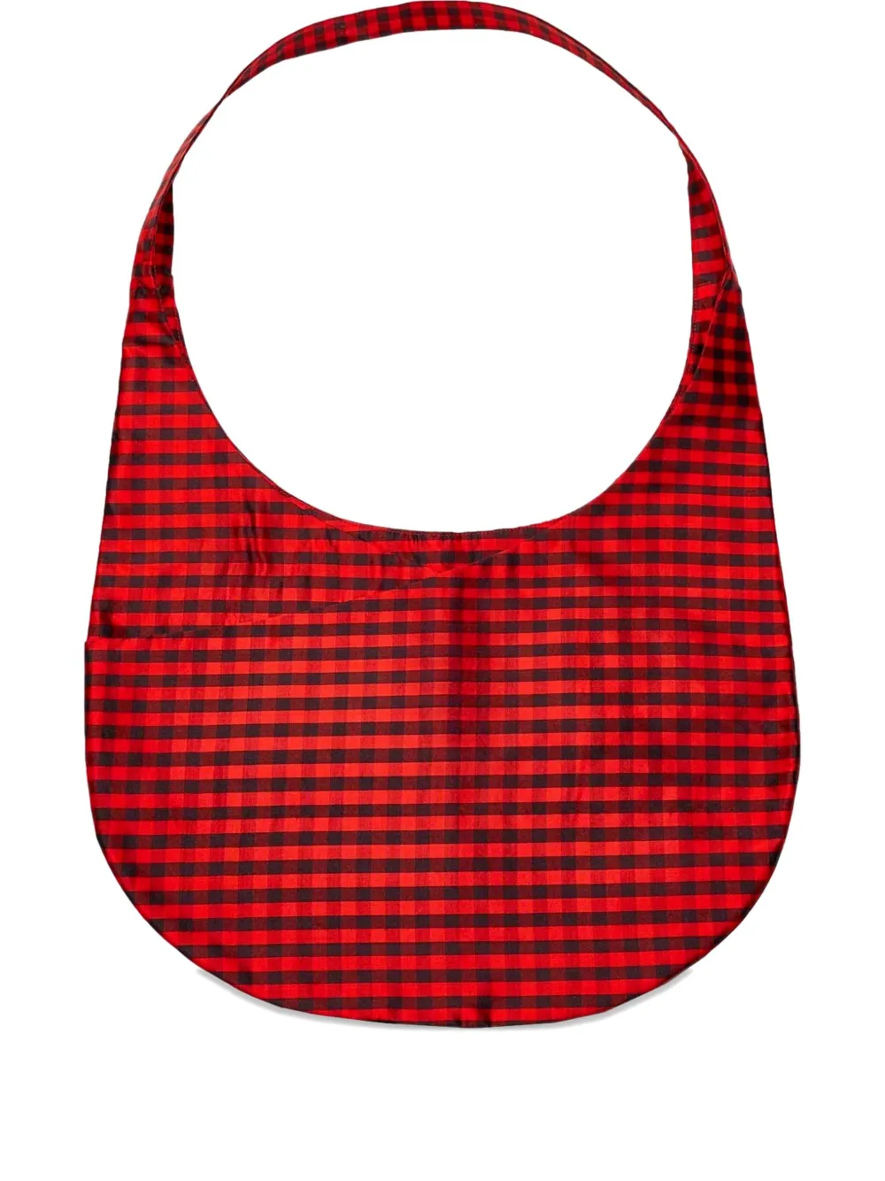 Сумка на плечо в клетку гингем CoA NYC, красный 
Сумка на плечо в клетку гингем CoA NYC, красный