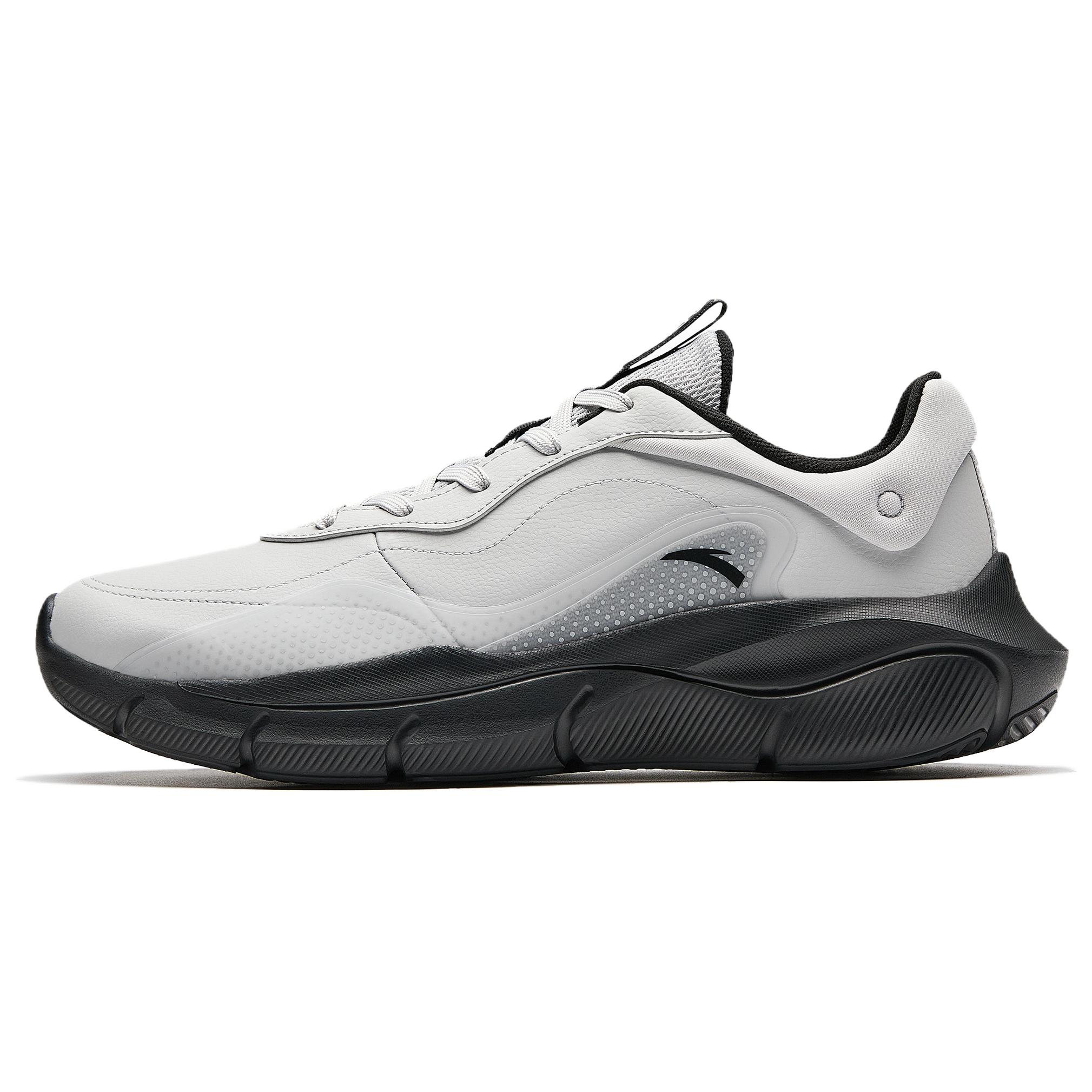 Водонепроницаемые низкие кроссовки для тренировок с амортизацией, мужские, серые, с микрочипом ANTA, Microchip Gray 
Водонепроницаемые низкие кроссовки для тренировок с амортизацией, мужские, серые, с микрочипом ANTA, Microchip Gray