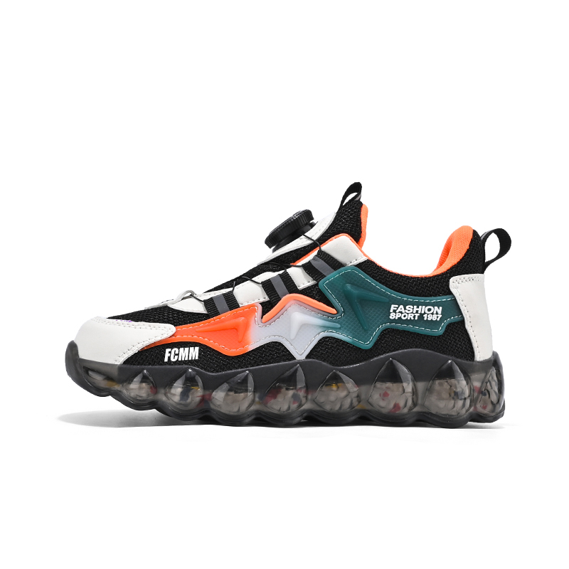 Дышащие кроссовки для увеличения роста для детей FCMM, черный/оранжевый
Дышащие кроссовки для увеличения роста для детей FCMM, черный/оранжевый