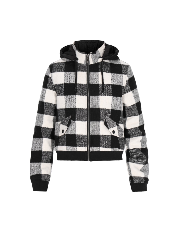 Женская куртка в бежево-черном цвете myMo ROCKS
Женская куртка в бежево-черном цвете myMo ROCKS