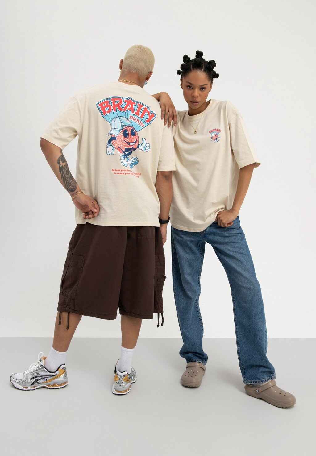 Футболка с принтом Unisex YOURTURN, бежевая
Футболка с принтом Unisex YOURTURN, бежевая