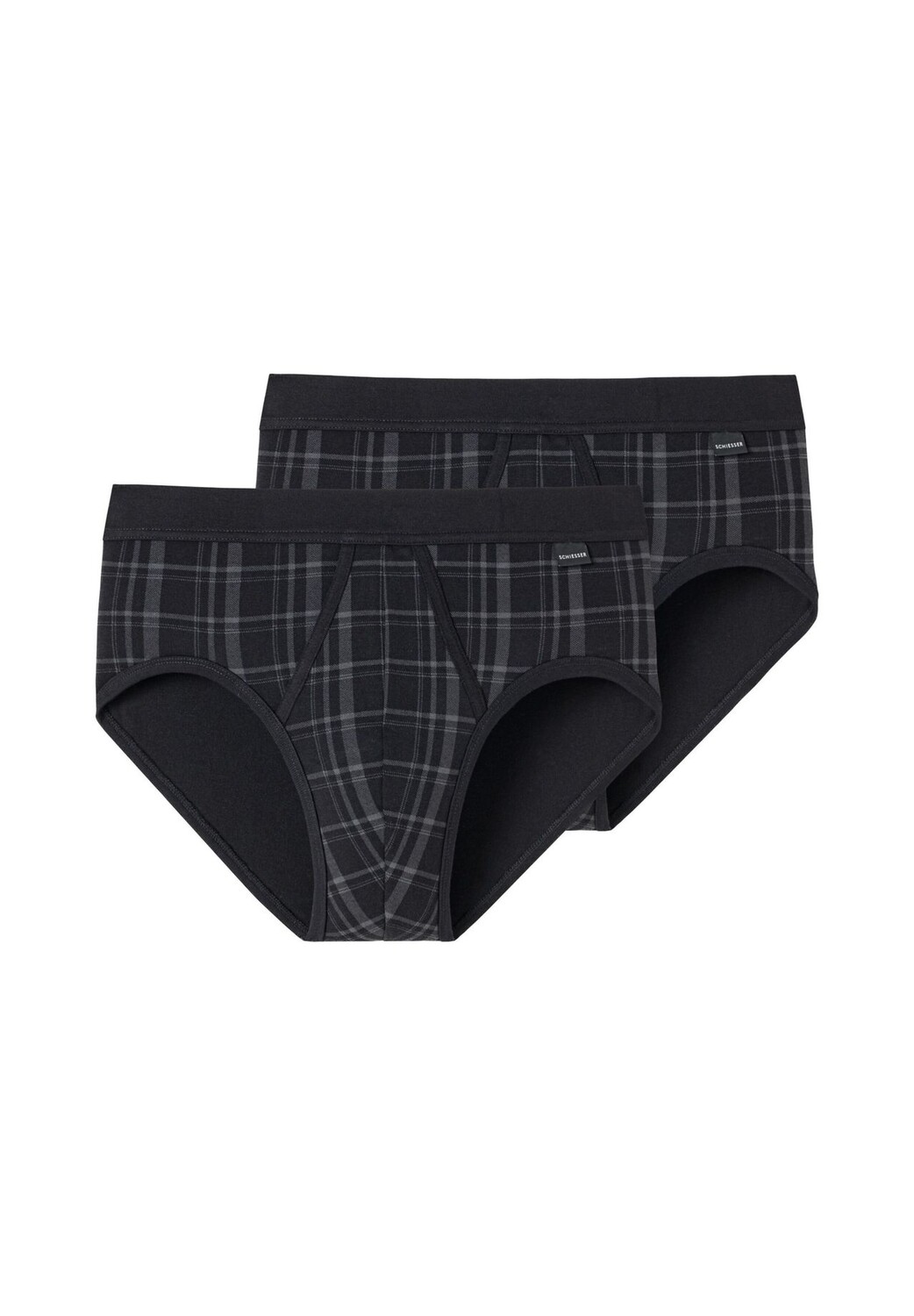 Трусы / трусы в наборе из 2 шт. Original Classics в тонкую рубчику SCHIESSER, черный
Трусы / трусы в наборе из 2 шт. Original Classics в тонкую рубчику SCHIESSER, черный